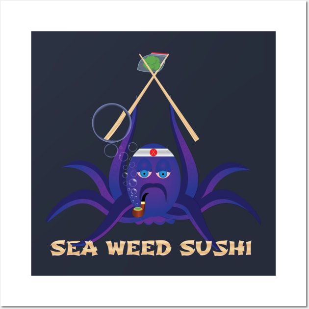 Sea Weed Sushi Wall Art by TandJ